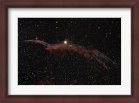 Framed NGC 6960, The Western Veil Nebula