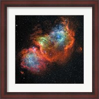 Framed IC 1848, Soul Nebula