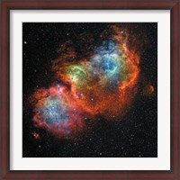 Framed IC 1848, Soul Nebula