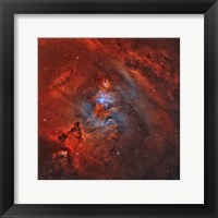 Framed Christmas Tree Nebula