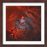 Framed Christmas Tree Nebula