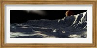 Framed Ice Scarp on Callisto