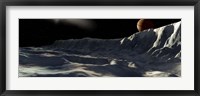 Framed Ice Scarp on Callisto