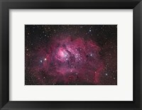 Framed Lagoon Nebula
