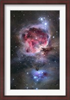 Framed Orion Nebula