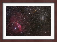 Framed Bubble Nebula