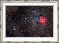 Framed Trifid Nebula