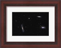 Framed Leo Triplet