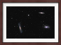 Framed Leo Triplet