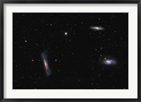 Framed Leo Triplet