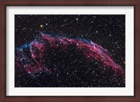 Framed Eastern Veil Nebula