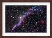 Framed Western Veil Nebula