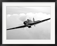 Framed Hawker Hurricane Aircraft
