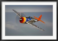 Framed Republic P-47D Thunderbolt