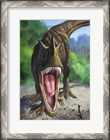 Framed Ceratosaurus Dentisulcatus