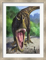 Framed Ceratosaurus Dentisulcatus