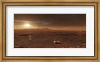 Framed Mars Exploration Rover Spirit