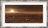 Framed Mars Exploration Rover Spirit