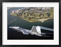 Framed F/A 22 Raptor