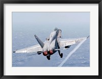 Framed F/A-18 Hornet