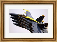 Framed Four Blue Angels F/A-18C Hornets