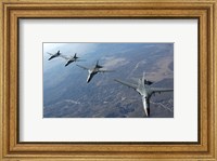 Framed Four Royal Australian Air Force F-111