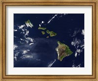 Framed Hawaiian Islands