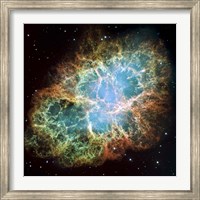 Framed Crab Nebula