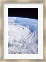Framed Hurricane Charley