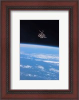 Framed Russia's Mir Space Station