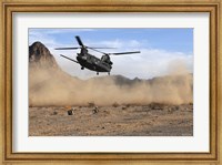 Framed CH-47 Chinook