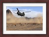 Framed CH-47 Chinook