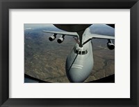 Framed US Air Force KC-135R Stratotanker