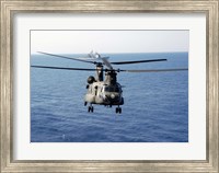 Framed US Army MH-47 Chinook