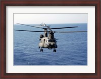 Framed US Army MH-47 Chinook