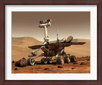 Framed Mars Rover