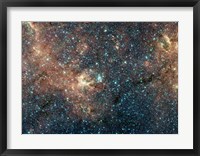 Framed Massive Star Cluster