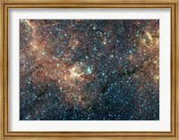 Framed Massive Star Cluster