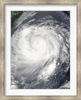 Framed Typhoon Haitang