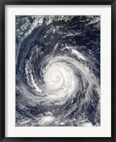 Framed Typhoon Rusa
