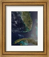 Framed Florida and Cuba