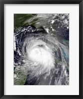 Framed Hurricane Katrina