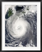 Framed Typhoon Chaba