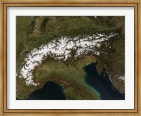 Framed Alps