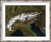 Framed Alps