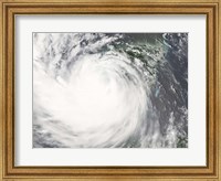 Framed Hurricane Dean