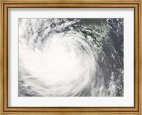 Framed Hurricane Dean