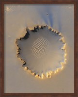 Framed Victoria Crater on Mars