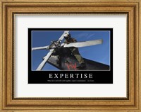 Framed Expertise: Inspirational Quote and Motivational Poster