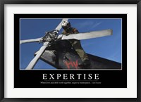 Framed Expertise: Inspirational Quote and Motivational Poster
